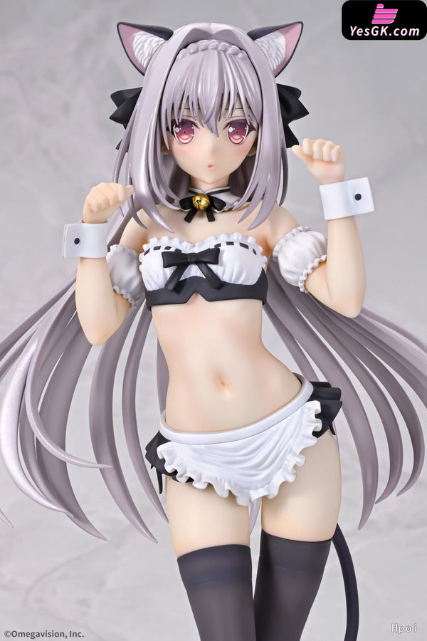 Tsuki ni Yorisou Otome no Sahou Sakurakouji Luna Cat Maid Normal Color & Sakura Color (Licensed) Figure - Q-six Studio