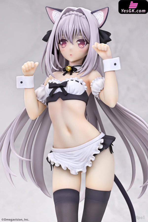Tsuki ni Yorisou Otome no Sahou Sakurakouji Luna Cat Maid Normal Color & Sakura Color (Licensed) Figure - Q-six Studio