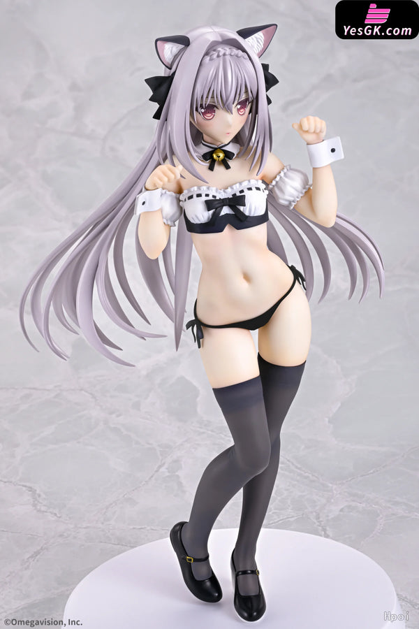 Tsuki ni Yorisou Otome no Sahou Sakurakouji Luna Cat Maid Normal Color & Sakura Color (Licensed) Figure - Q-six Studio