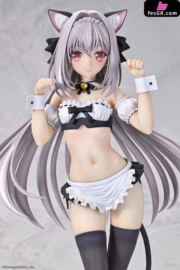 Tsuki ni Yorisou Otome no Sahou Sakurakouji Luna Cat Maid Normal Color & Sakura Color (Licensed) Figure - Q-six Studio