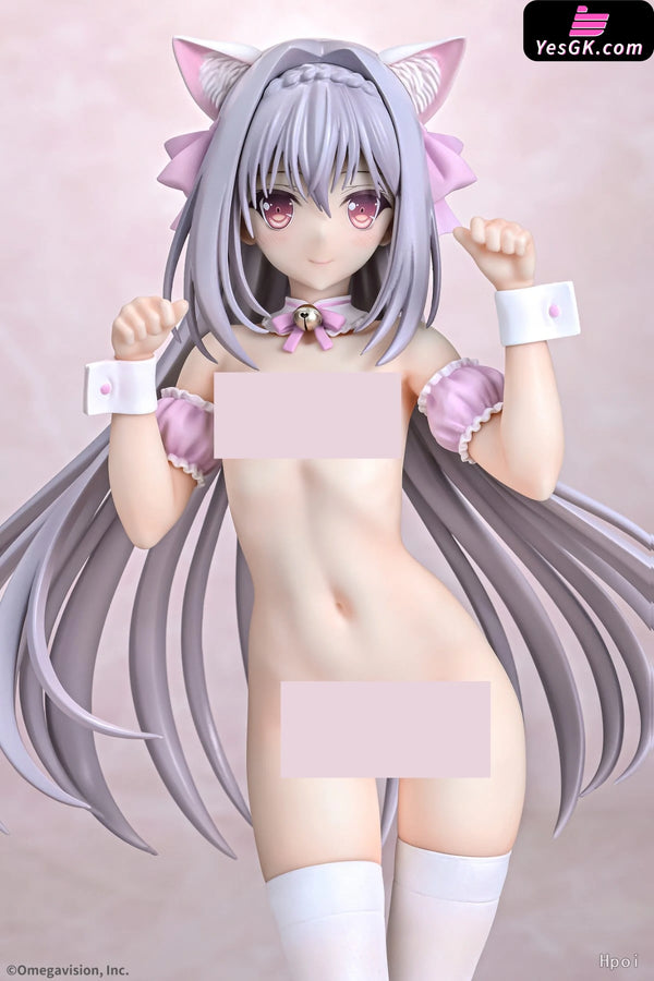 Tsuki ni Yorisou Otome no Sahou Sakurakouji Luna Cat Maid Normal Color & Sakura Color (Licensed) Figure - Q-six Studio