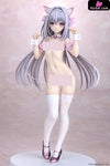 Tsuki ni Yorisou Otome no Sahou Sakurakouji Luna Cat Maid Normal Color & Sakura Color (Licensed) Figure - Q-six Studio