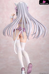 Tsuki ni Yorisou Otome no Sahou Sakurakouji Luna Cat Maid Normal Color & Sakura Color (Licensed) Figure - Q-six Studio
