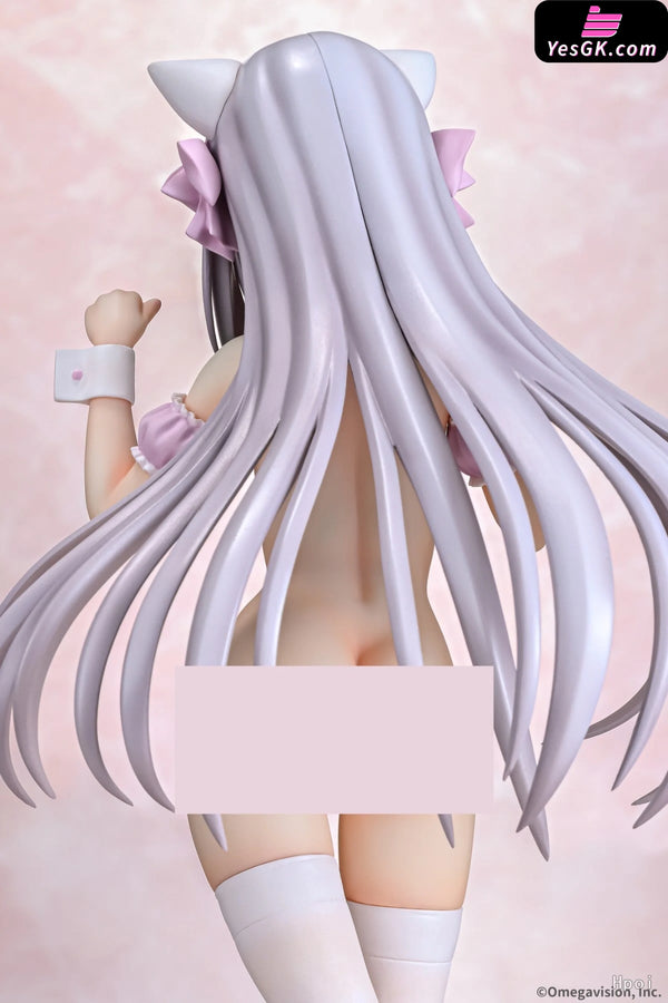 Tsuki ni Yorisou Otome no Sahou Sakurakouji Luna Cat Maid Normal Color & Sakura Color (Licensed) Figure - Q-six Studio