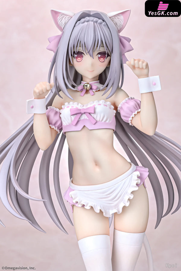 Tsuki ni Yorisou Otome no Sahou Sakurakouji Luna Cat Maid Normal Color & Sakura Color (Licensed) Figure - Q-six Studio