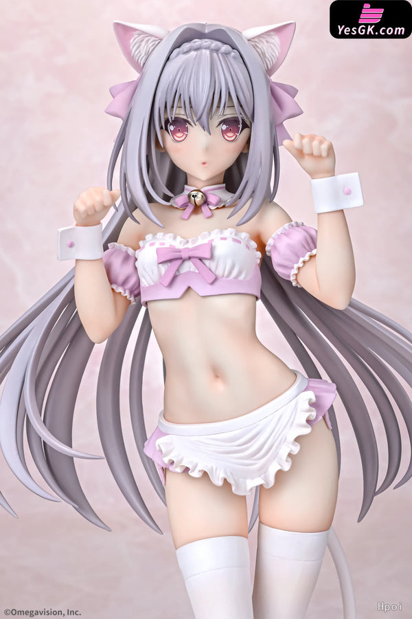 Tsuki ni Yorisou Otome no Sahou Sakurakouji Luna Cat Maid Normal Color & Sakura Color (Licensed) Figure - Q-six Studio