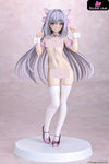 Tsuki ni Yorisou Otome no Sahou Sakurakouji Luna Cat Maid Normal Color & Sakura Color (Licensed) Figure - Q-six Studio