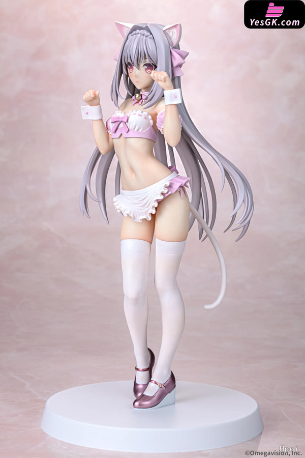 Tsuki ni Yorisou Otome no Sahou Sakurakouji Luna Cat Maid Normal Color & Sakura Color (Licensed) Figure - Q-six Studio