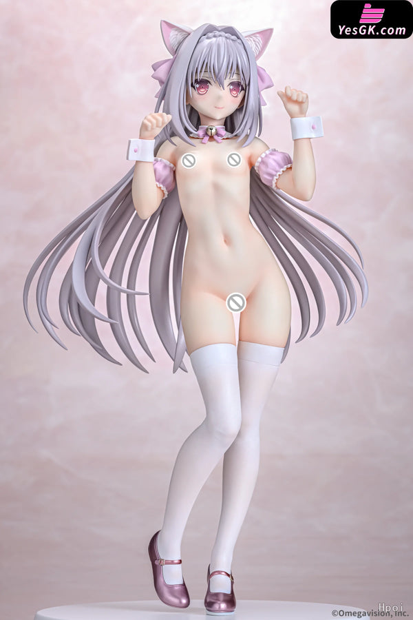 Tsuki ni Yorisou Otome no Sahou Sakurakouji Luna Cat Maid Normal Color & Sakura Color (Licensed) Figure - Q-six Studio