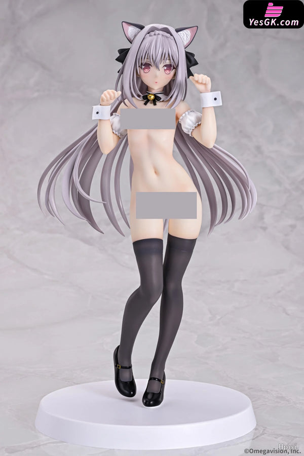 Tsuki ni Yorisou Otome no Sahou Sakurakouji Luna Cat Maid Normal Color & Sakura Color (Licensed) Figure - Q-six Studio