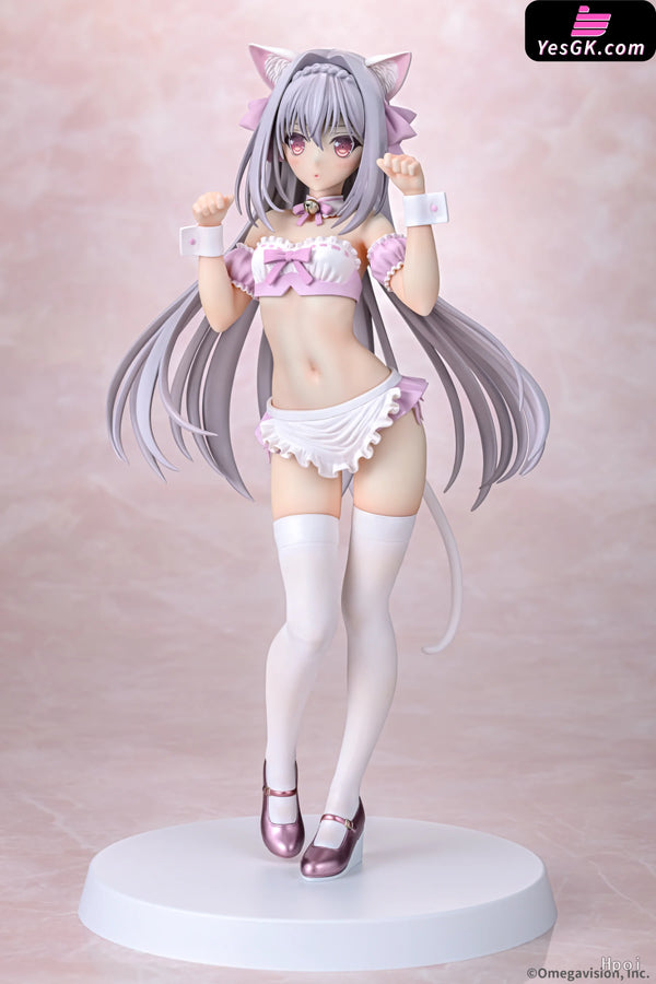 Tsuki ni Yorisou Otome no Sahou Sakurakouji Luna Cat Maid Normal Color & Sakura Color (Licensed) Figure - Q-six Studio