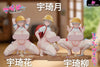 Tsuki Uzaki X Hana Uzaki X Yanagi Uzaki GK Statue - Meat Studio [Pre-Order] - Others