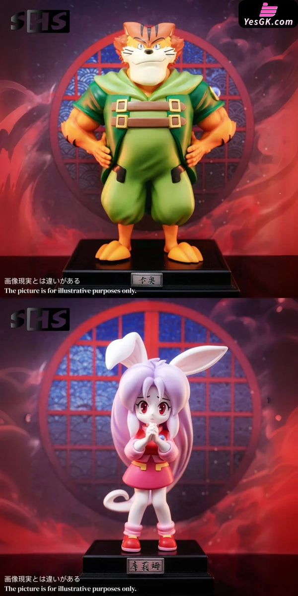 Twelve Warriors Bakuretsu Eto-ranger Gao #3 & Kuriimu #4 GK Statue - SHS Studio [In-Stock] - Others
