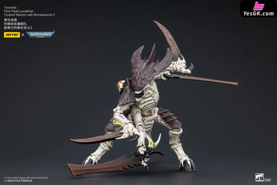 Warhammer 40 000 Tyranids Hive Fleet Leviathan Tyranid Warrior With Boneswords 2 Jt8766 Statue -
