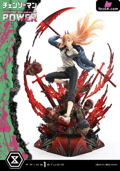 Ultimate Premium Masterline Chainsaw Man Power Upmcsm-02 Upmcsm-02Dxs Statue - Prime 1 Studio