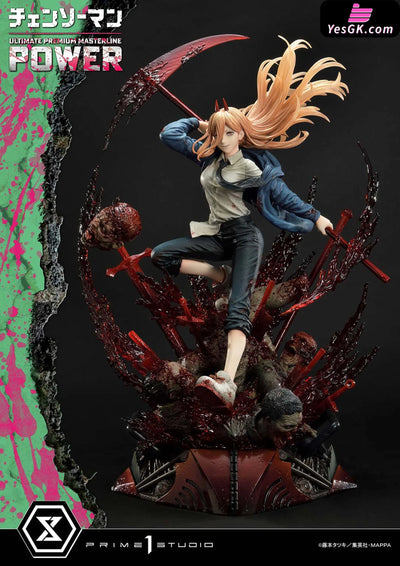 Ultimate Premium Masterline Chainsaw Man Power Upmcsm-02 Upmcsm-02Dxs Statue - Prime 1 Studio