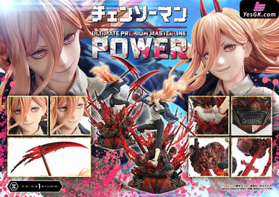 Ultimate Premium Masterline Chainsaw Man Power Upmcsm-02 Upmcsm-02Dxs Statue - Prime 1 Studio