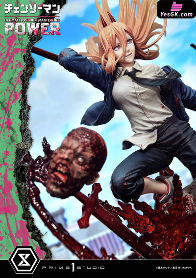 Ultimate Premium Masterline Chainsaw Man Power Upmcsm-02 Upmcsm-02Dxs Statue - Prime 1 Studio