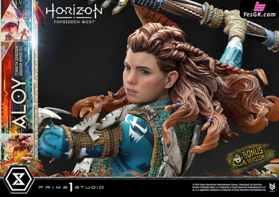 Ultimate Premium Masterline Horizon Forbidden West Aloy Tenakth Dragoon Armor Set Upmhfw-02S Statue