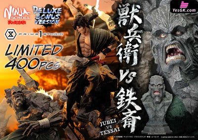 Ultimate Premium Masterline Ninja Scroll Jube Versus Tessai Upmns-01 Upmns-01Dx Upmns-01Dxs Statue
