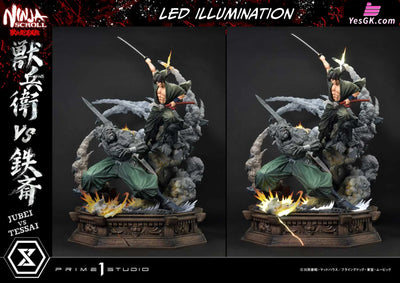 Ultimate Premium Masterline Ninja Scroll Jube Versus Tessai Upmns-01 Upmns-01Dx Upmns-01Dxs Statue
