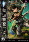 Ultimate Premium Masterline Tv Animation Attack On Titan Levi Versus Beast Upmaot-02 Upmaot-02S