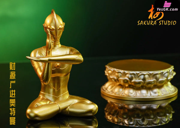 Ultraman Faith Series Ultraman Buddha GK Statue - SAKURA Studio [In-Stock] - Full Payment / Gold Color - Ultraman