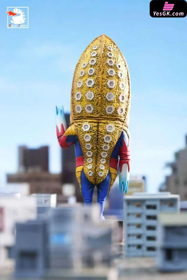 Ultraman Goodbye Childhood #1 Hello Little Monster Alien Baltan & Zetton & Alien Metron GK Statue - KAIJUU TANDO Studio