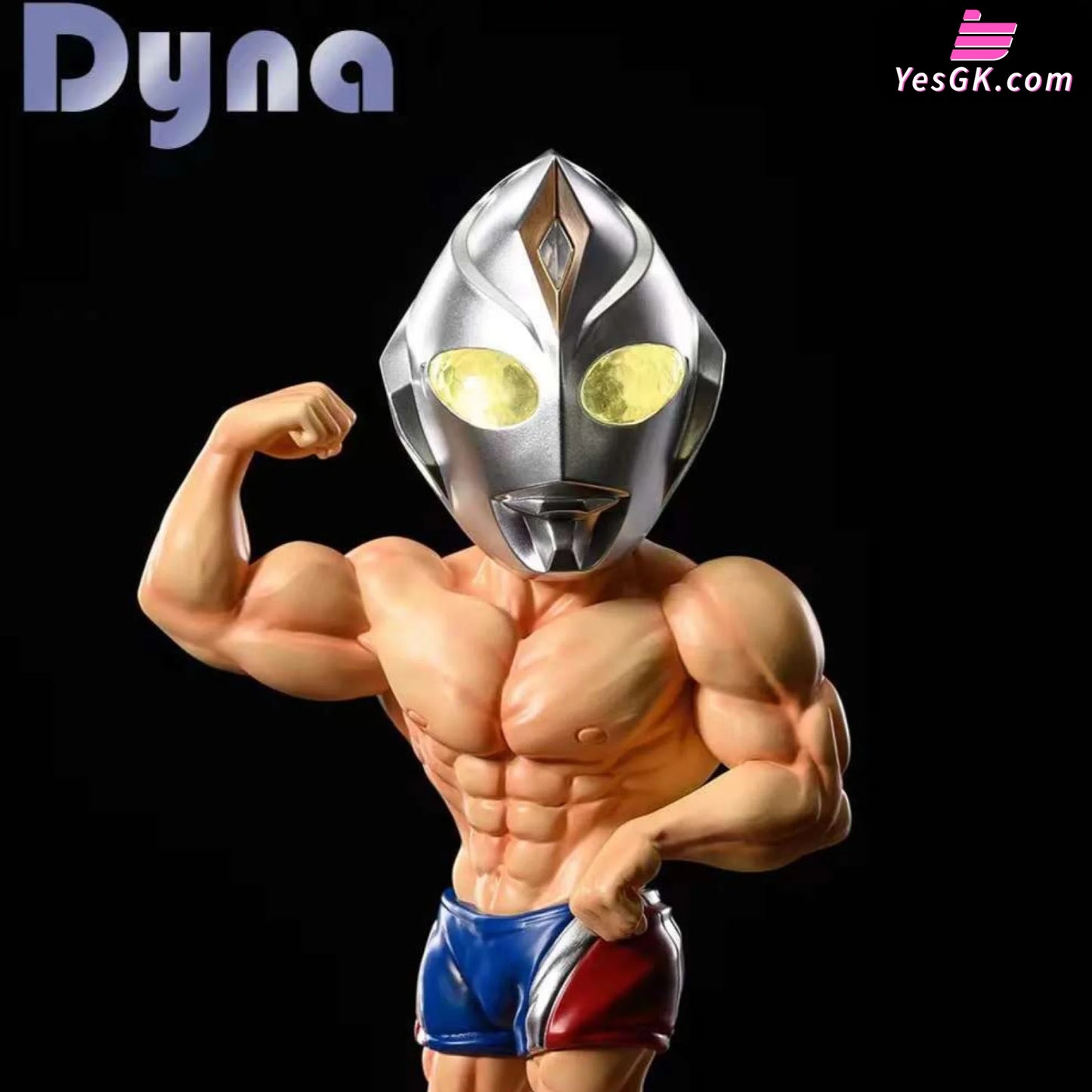 Ultraman Muscle Series #4-Gaia & Dyna Resin Statue - Night Cat Studio [Pre-Order]