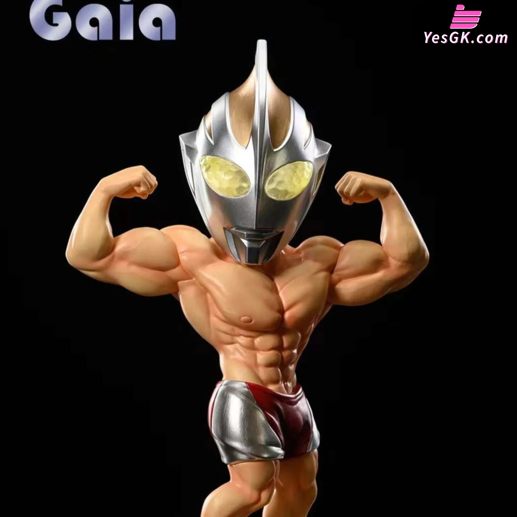 Ultraman Muscle Series #4-Gaia & Dyna Resin Statue - Night Cat Studio [Pre-Order]