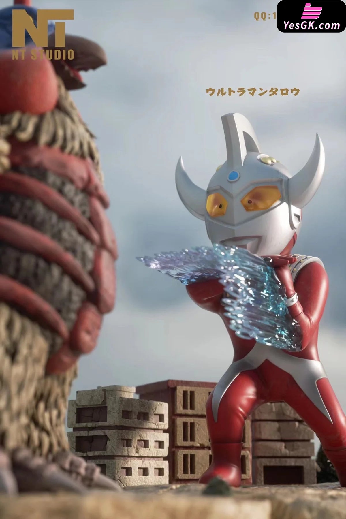 Ultraman Taro Vs Birdon Resin Statue - Nt Studio [Pre-Order]