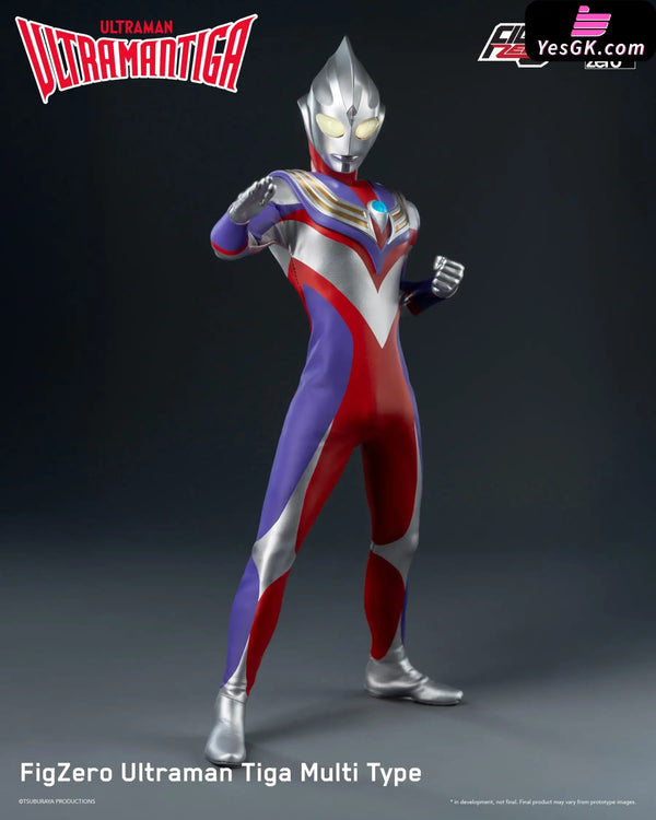 Ultraman Tiga FigZero Ultraman Tiga Multi Type 3Z05670W0 (Licensed) Action Figure - Threezero Studio [Pre-Order]