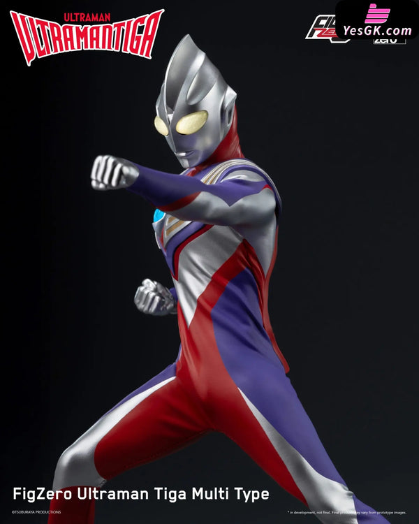 Ultraman Tiga FigZero Ultraman Tiga Multi Type 3Z05670W0 (Licensed) Action Figure - Threezero Studio [Pre-Order]