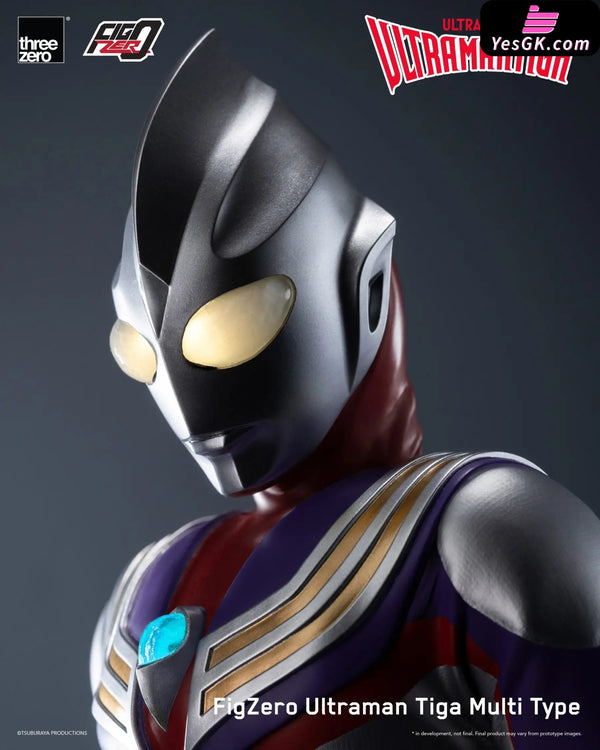 Ultraman Tiga FigZero Ultraman Tiga Multi Type 3Z05670W0 (Licensed) Action Figure - Threezero Studio [Pre-Order]