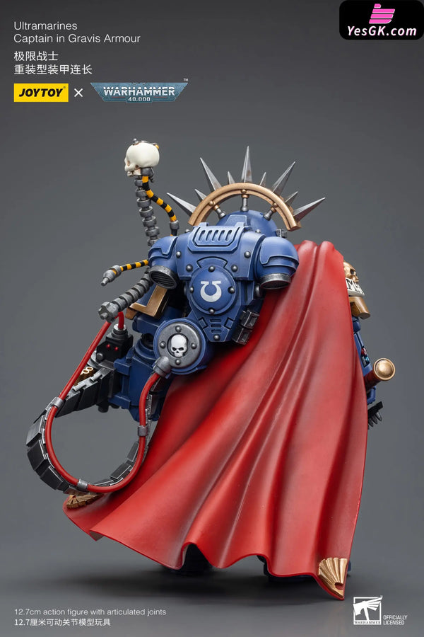 Ultramarines Captain in Gravis Armour JT7745 (Licensed) Action Figure - JOYTOY Studio [Pre-Order] Others
