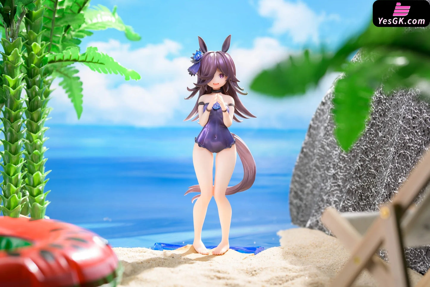 Uma Musume Swimsuit Rice Shower Resin Statue - Beast Studio [Pre-Order] Others