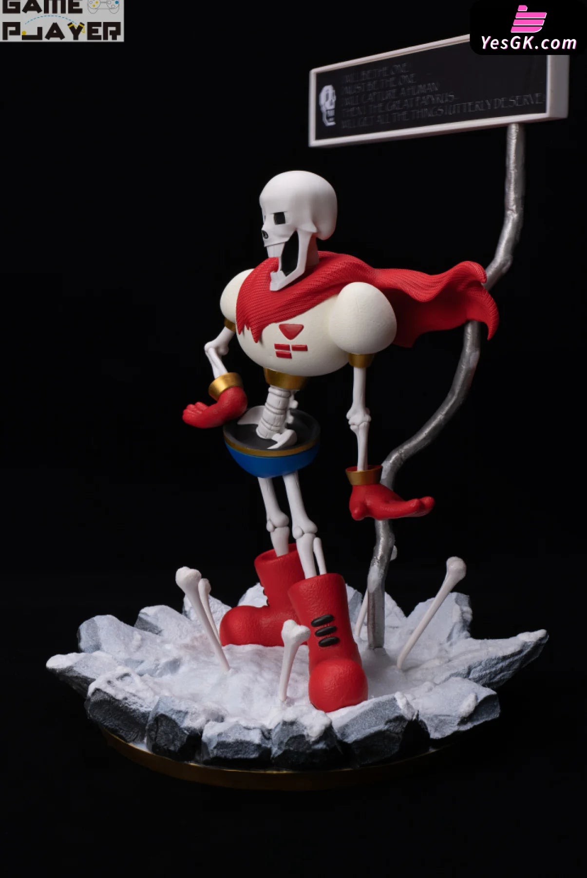 Undertale Papyrus Statue - Game Player Studio [Pre-Order] Other Animes