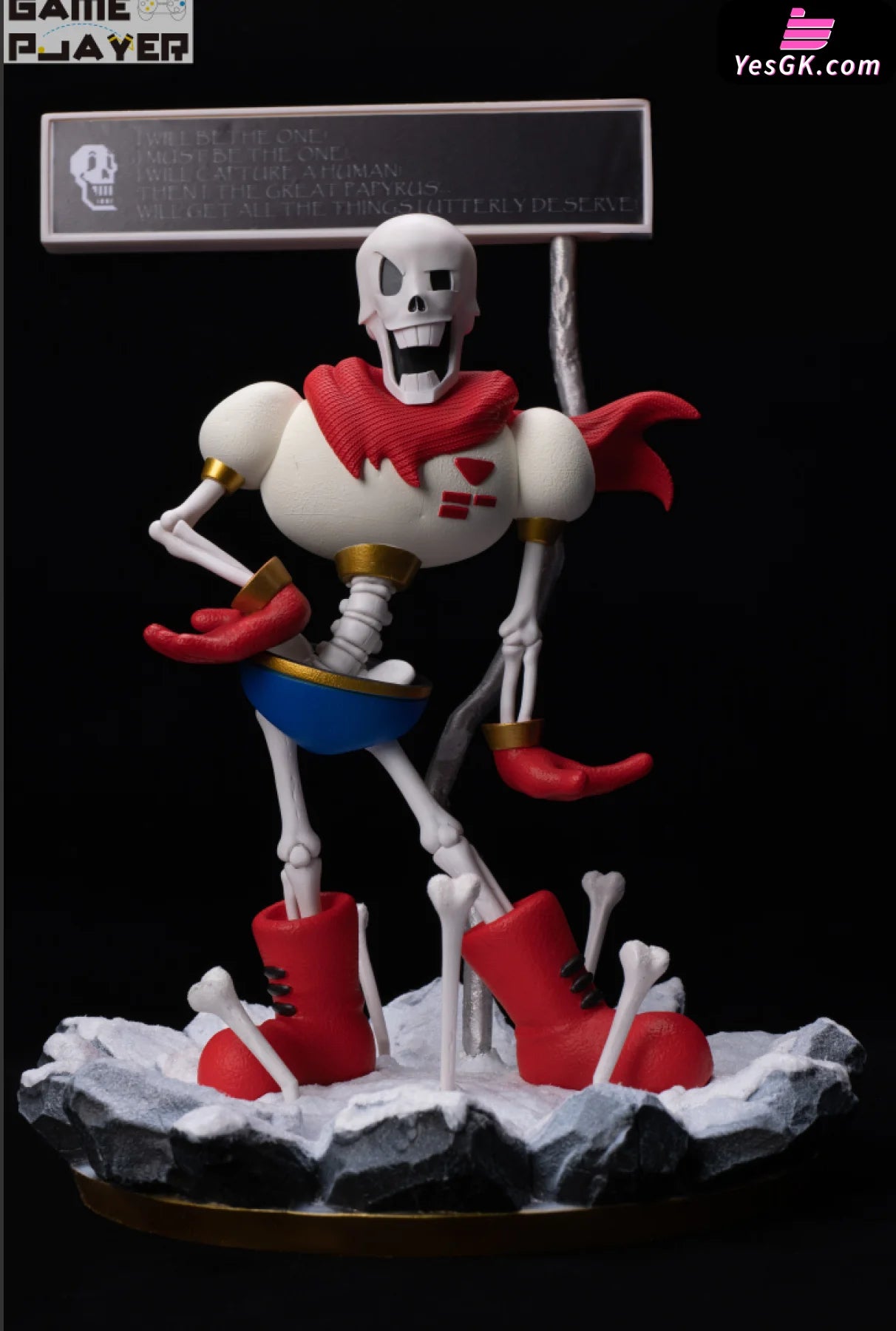 Undertale Papyrus Statue - Game Player Studio [Pre-Order] Other Animes