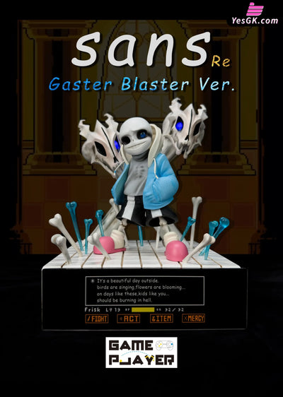 Undertale SANS-GB Gun Version GK Statue - Game Player Studio [Pre-Order] Deposit Others