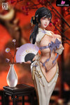 Uniform Series #3 Cheongsam Red Apricot 1/4 Statue (Licensed) - TGZW Studio [In-Stock] - Original Design
