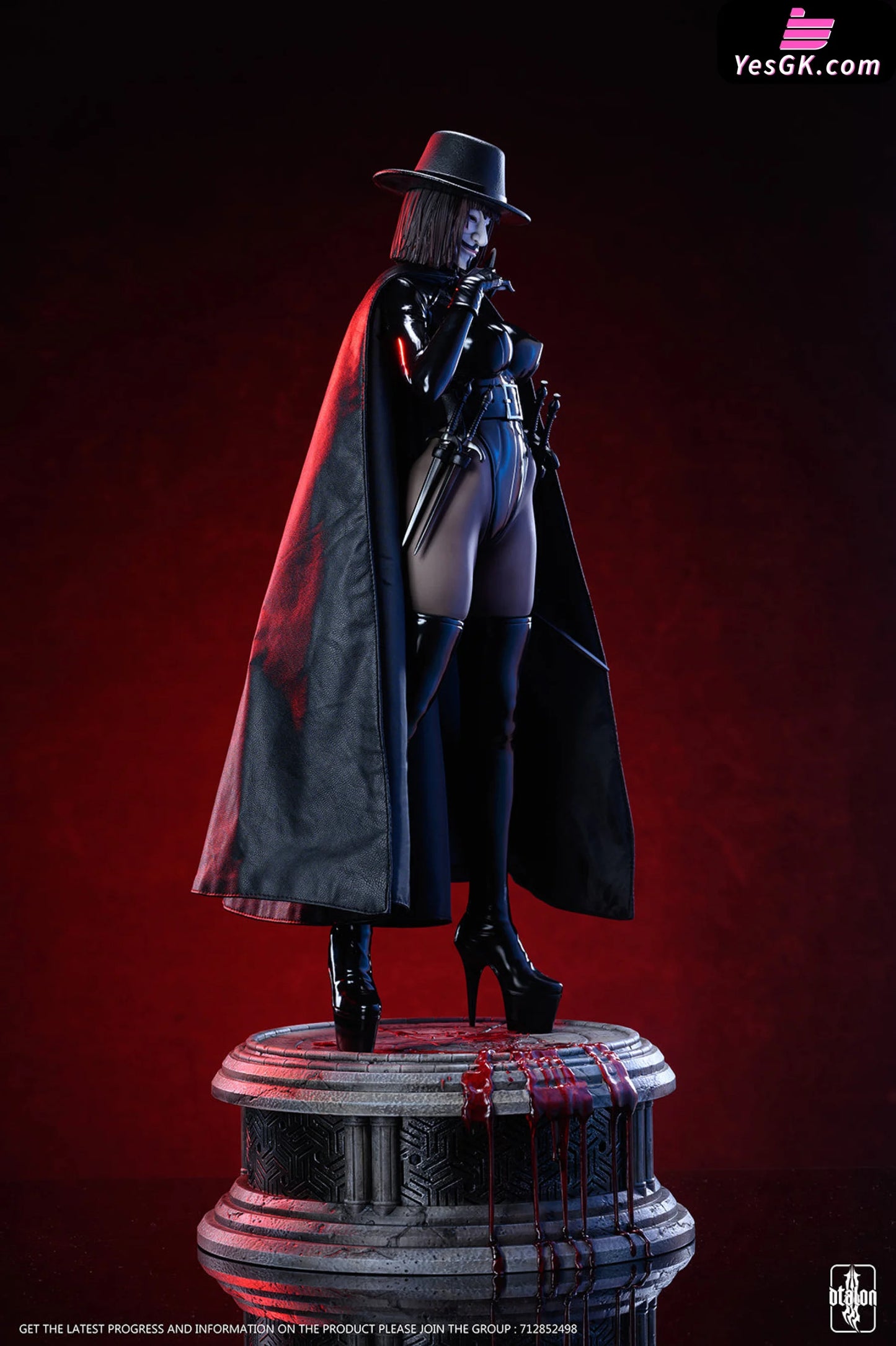 V For Vendetta 1St Miss Statue - Dtalon Studio [Pre-Order] Others