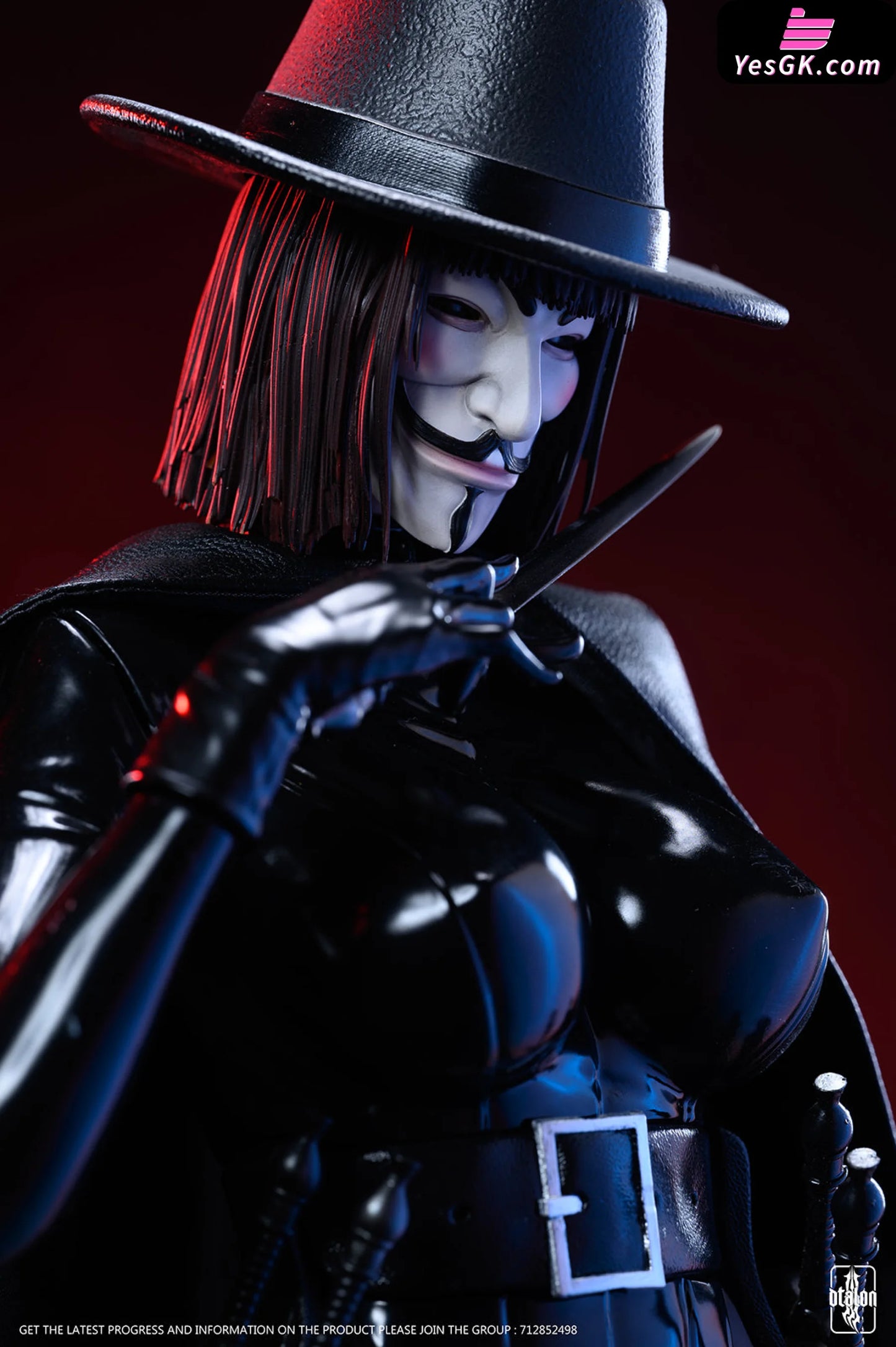 V For Vendetta 1St Miss Statue - Dtalon Studio [Pre-Order] Others