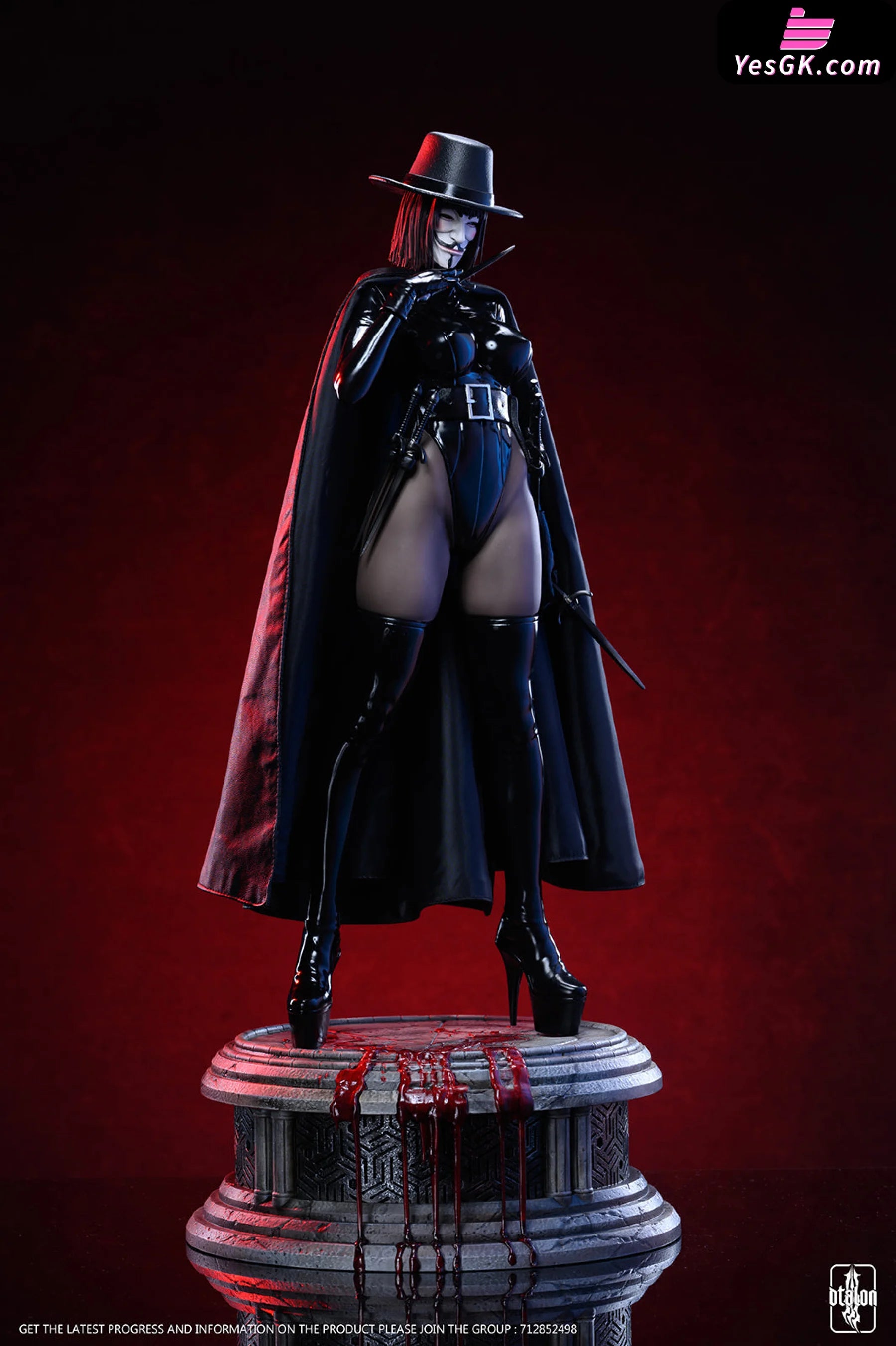 V For Vendetta 1St Miss Statue - Dtalon Studio [Pre-Order] Others