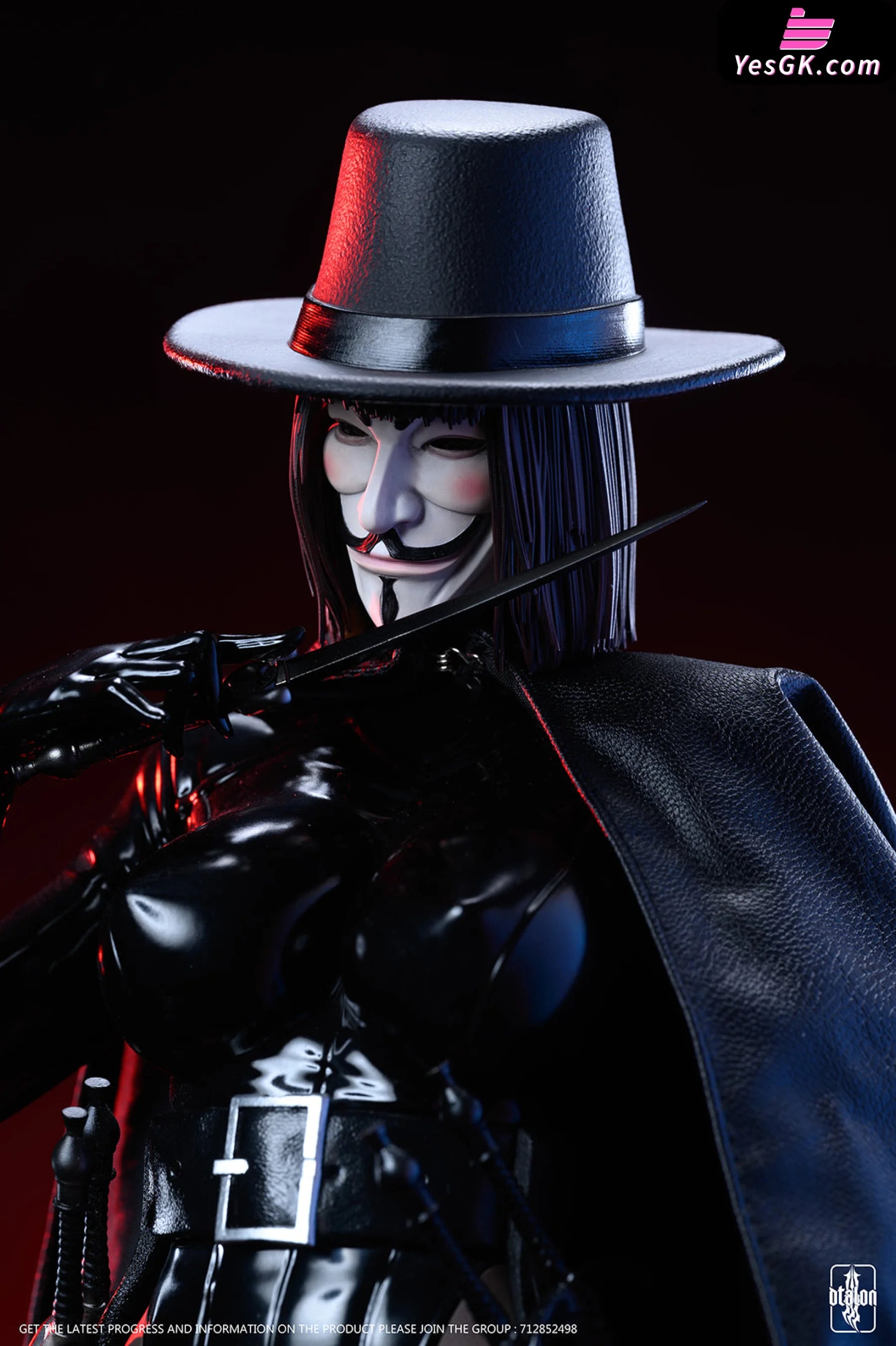 V For Vendetta 1St Miss Statue - Dtalon Studio [Pre-Order] Others