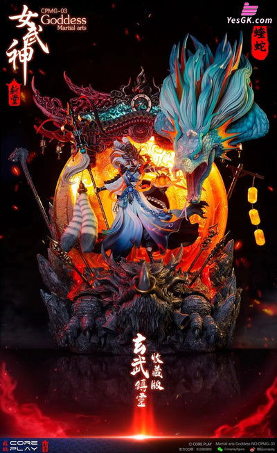 Valkyrie Martial Art Goddess Xuanwu Statue - Coreplay Studio & Zhan Tang [Pre-Order]