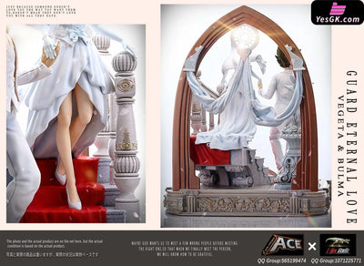 Vegeta And Bulma Wedding Resin Statue - T-Rex Studio [Pre-Order]
