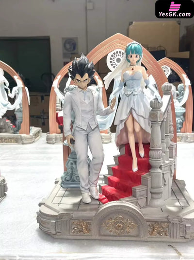Vegeta and Bulma Wedding Resin Statue - T-Rex Studio [In-Stock] Full Payment Dragon Ball
