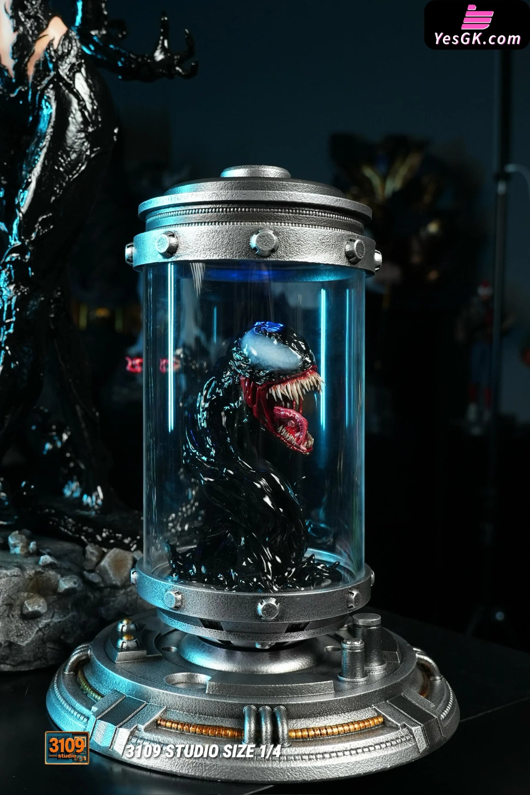 Venom Experiment Jar 1/4 GK Statue - 3109 Studio – YesGK Venom Experiment Jar 1/4 GK Statue - 3109 Studio – YesGK
