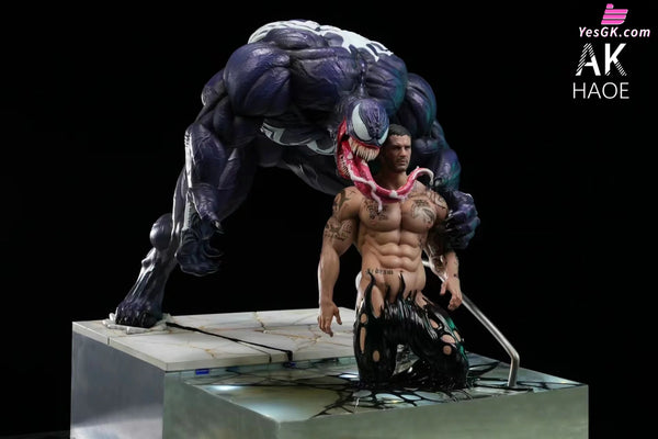 Venom Tom Hardy Resin Statue - Ak-Haoe Studio [In-Stock] Full Payment / Tattoo Version 1/6 Scale