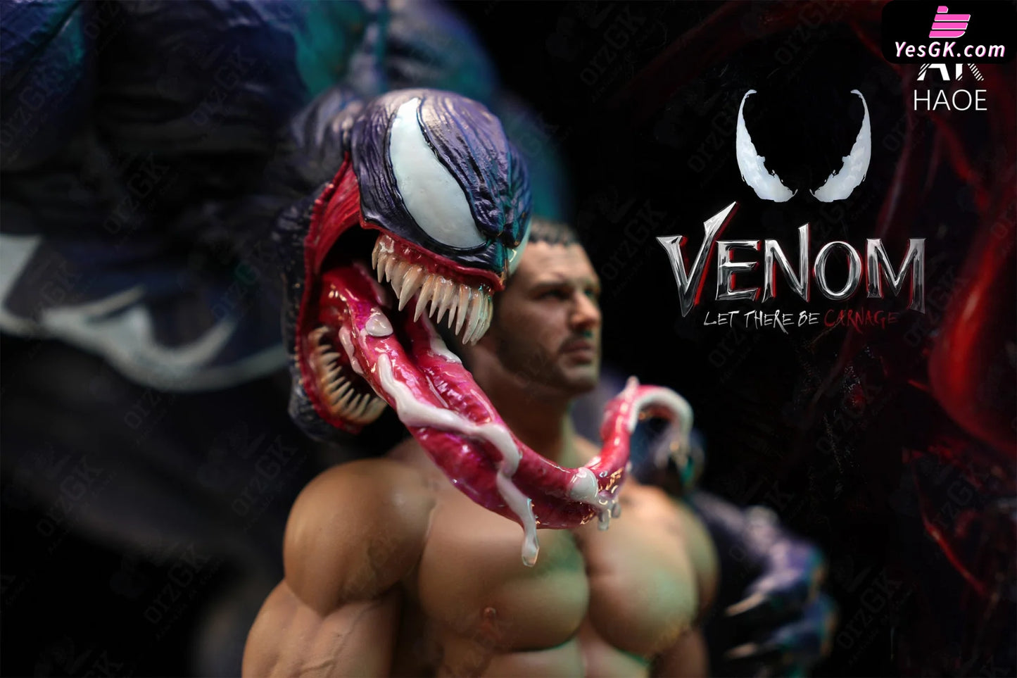 Venom Tom Hardy Resin Statue - Ak-Haoe Studio [Pre-Order]